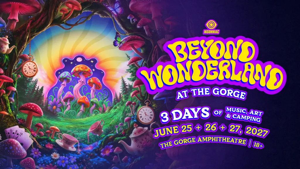 Beyond Wonderland at The Gorge Returns June 26–27, 2027