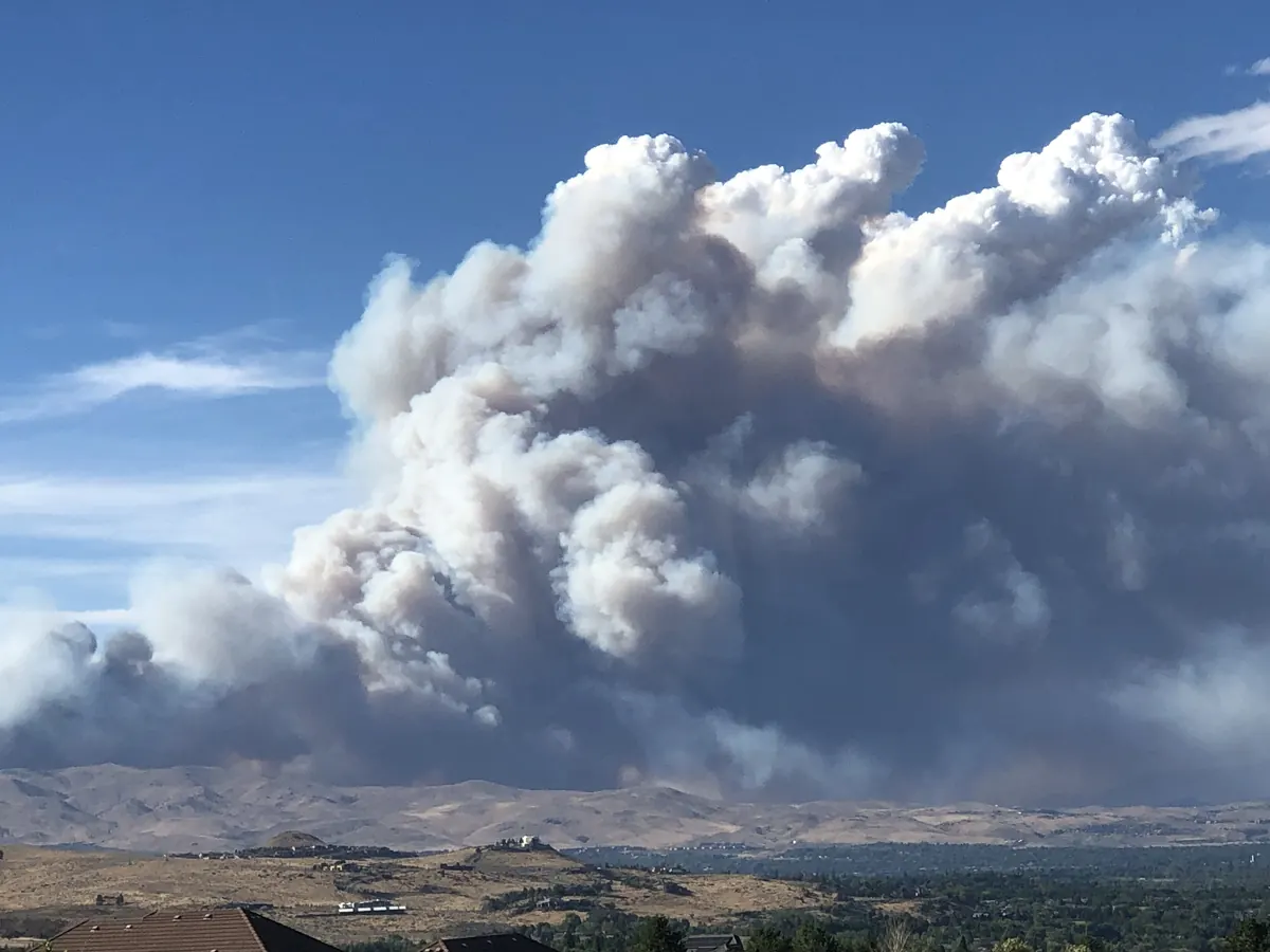Burning Man Urges Extra Travel Time as Wildfire Burns Near Reno