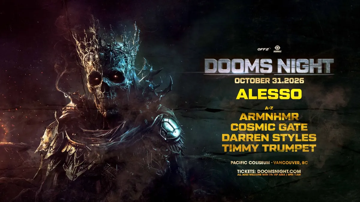Dooms Night Festival Returns to Vancouver October 31