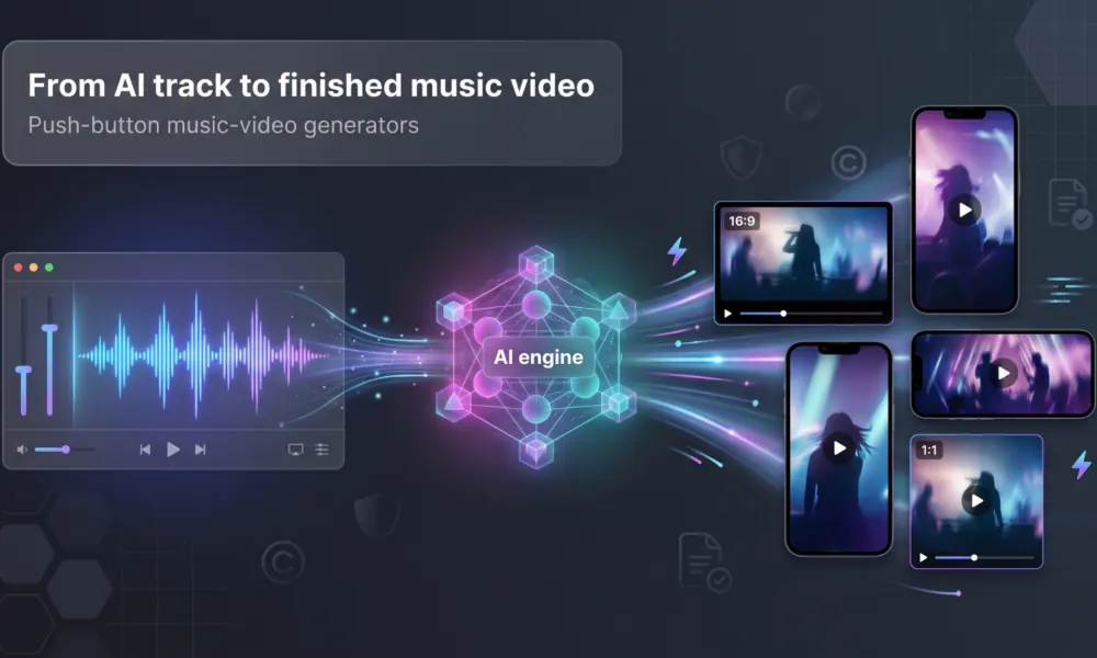 Five Tools That Turn Suno Tracks Into Music Videos