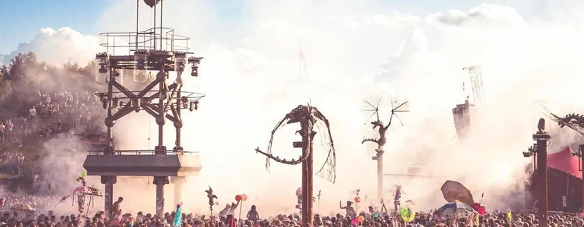 Fusion Festival Resumes After Nearby Fires Force Evacuation