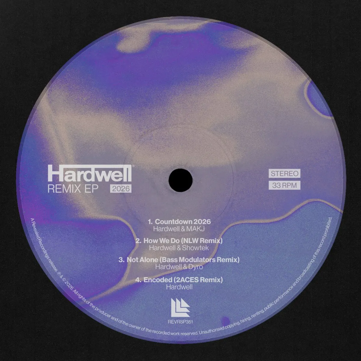 Hardwell Releases Four-Track Remix EP with NLW, Bass Modulators, 2ACES