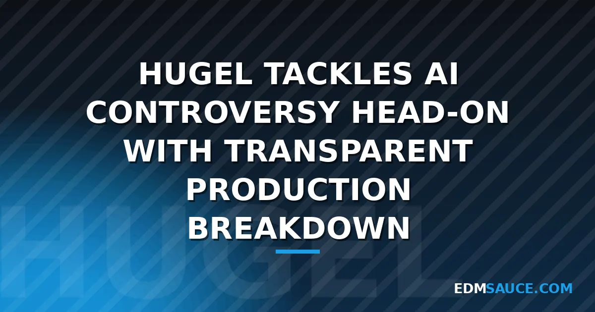 Hugel Responds to AI Accusations with Full Production Breakdown