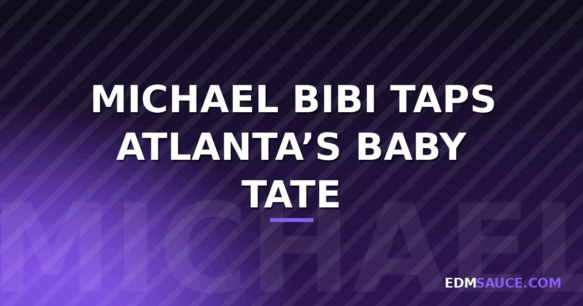 Michael Bibi Teams with Baby Tate on 'Feel This Grip'