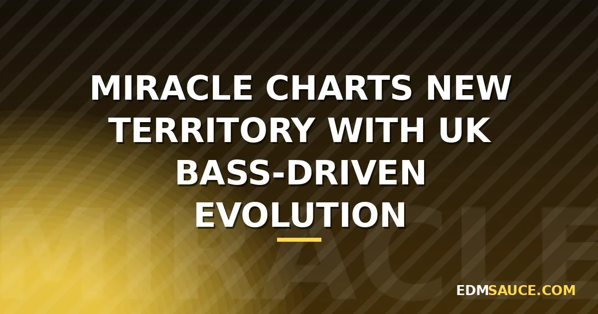 MiraclE Pivots to UK Bass on New EP