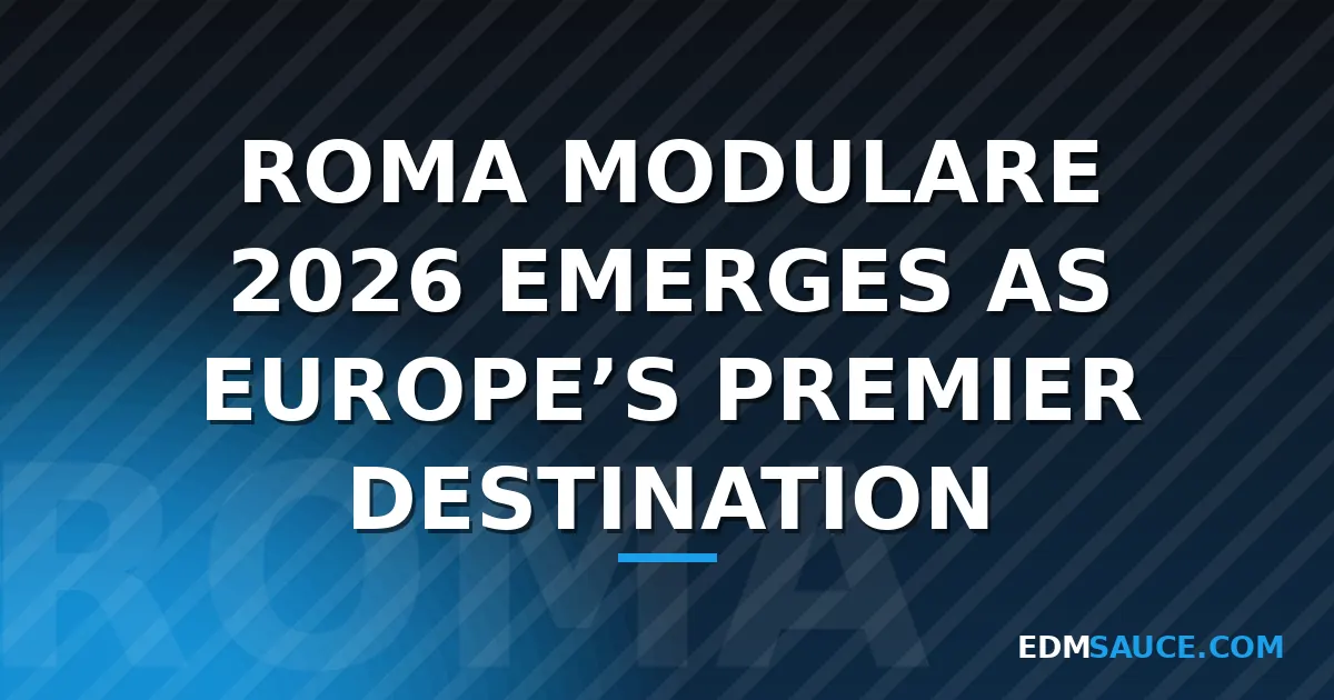 Roma Modulare 2026 Brings Modular Synth Fair to Rome This September