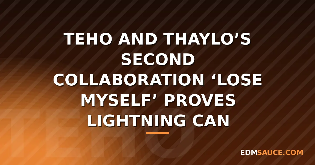 Teho and Thaylo Reunite for "Lose Myself" on Labo T.