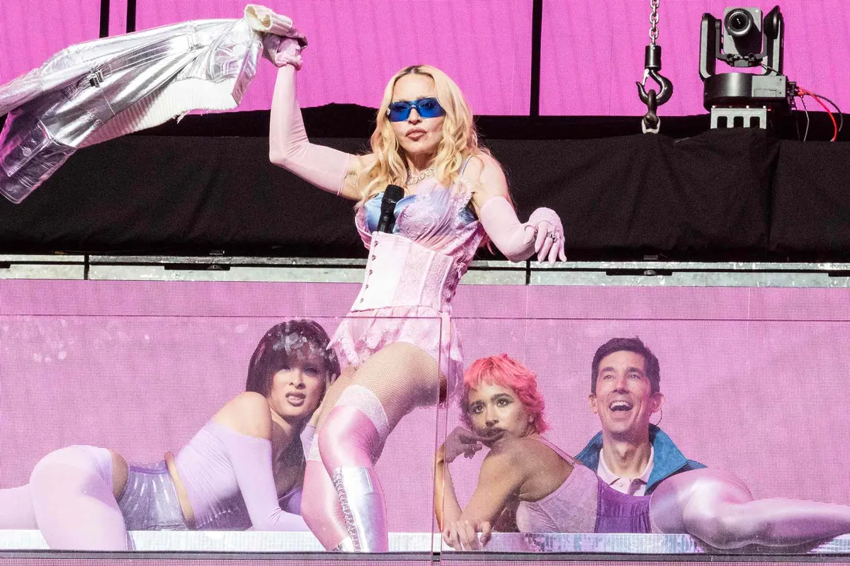 Times Square Venue The Square Debuts with Madonna Performance